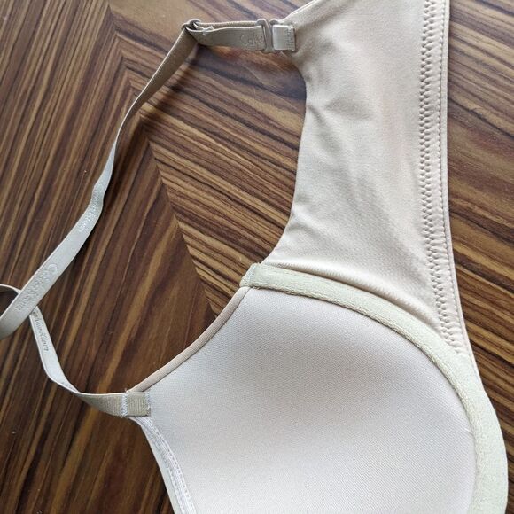 NWT Calvin Klein lightly linen demi with convertible straps 32B - Picture 4 of 8